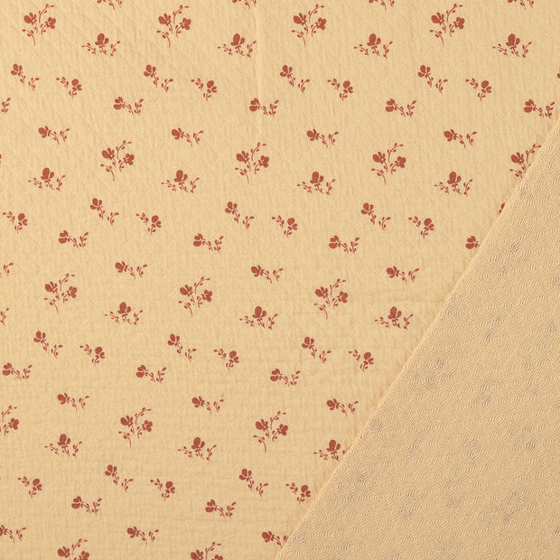  fabric Nude printed 