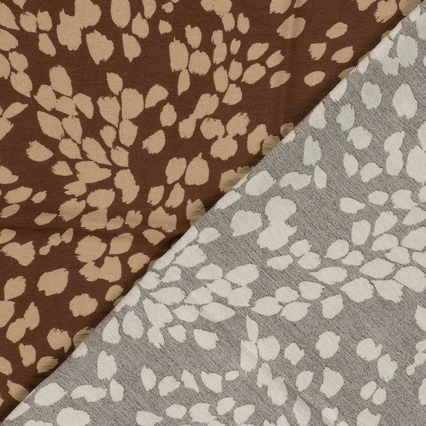 Viscose Nylon Crepe tissu fleurs imprimé 