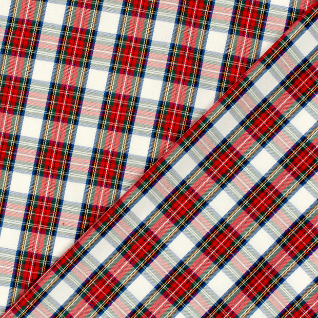 Gabardina tela Cuadros 