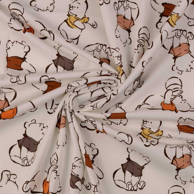 Jersey fabric Nude 