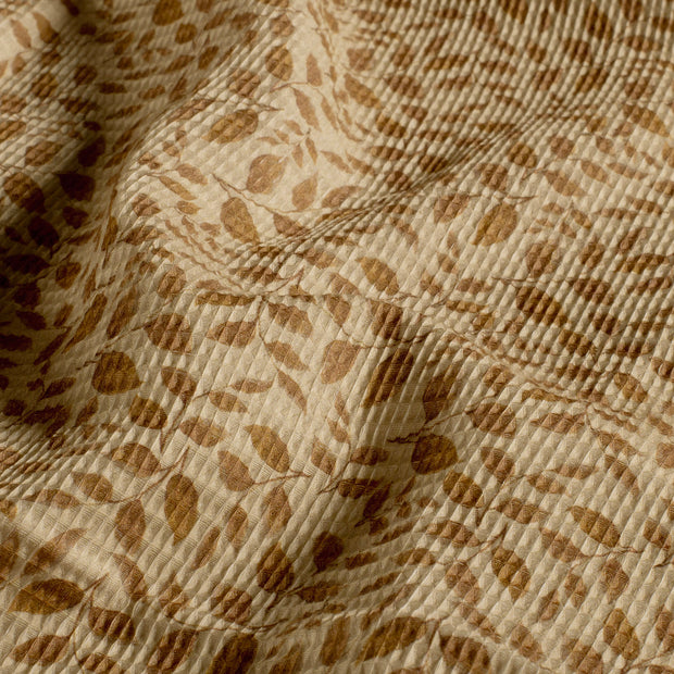 Waffle piqué fabric Oker