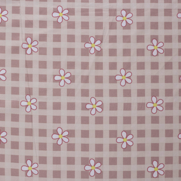 Flanel stof Nude 