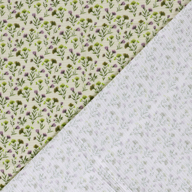 Waffle piqué fabric  