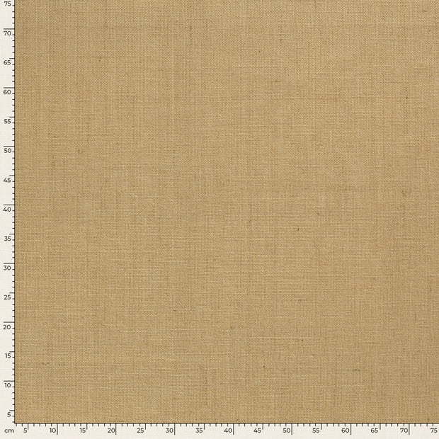 Jute fabric Unicolour Camel