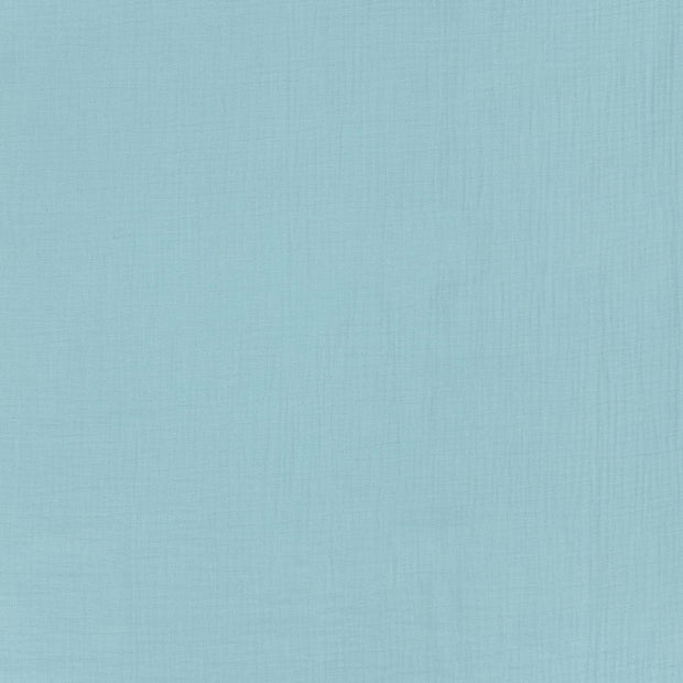 Musselin fabrik Indigoblau matt 