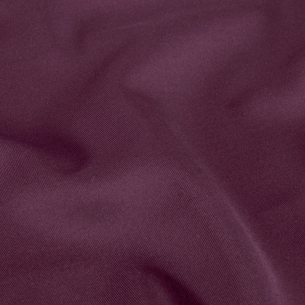 Punta di Roma fabric Unicolour Aubergine