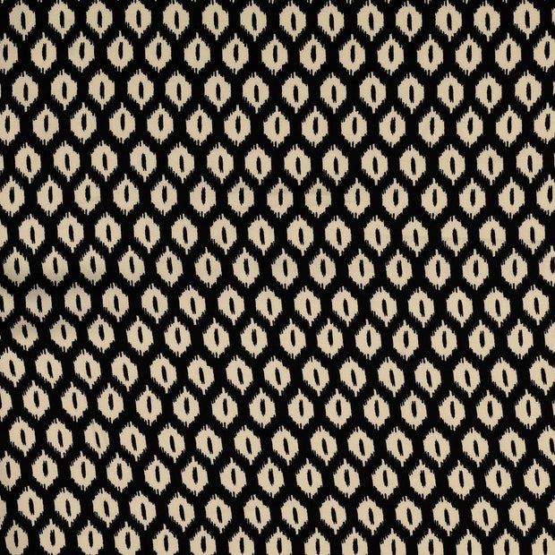 Viscose Satin fabric Black