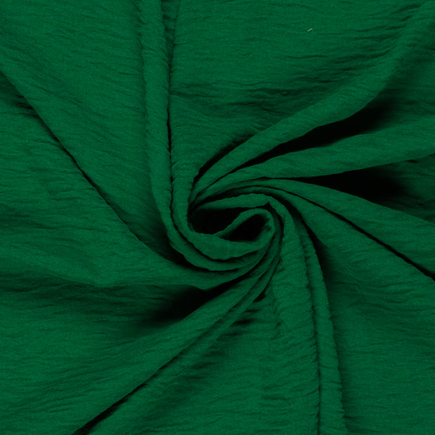 Woven Polyester tela Unicolor Forest Green