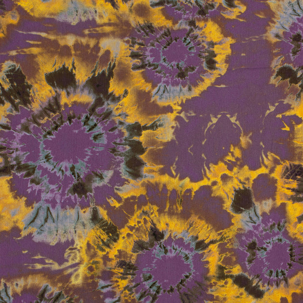 Borken Crepe fabric Purple matte 