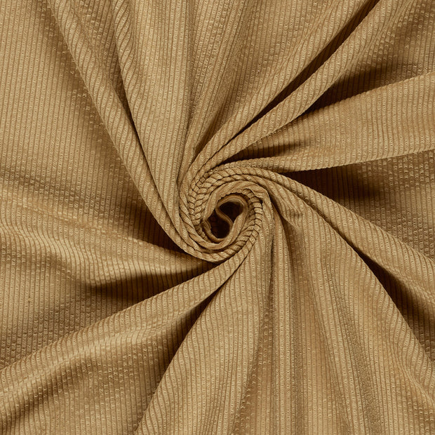 Corduroy 4.5w stof Camel 