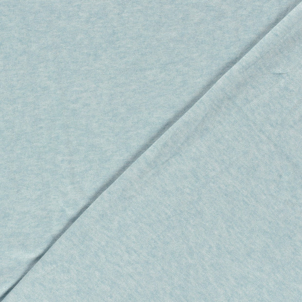 Heavy Knit fabrik Melange gebürstet 