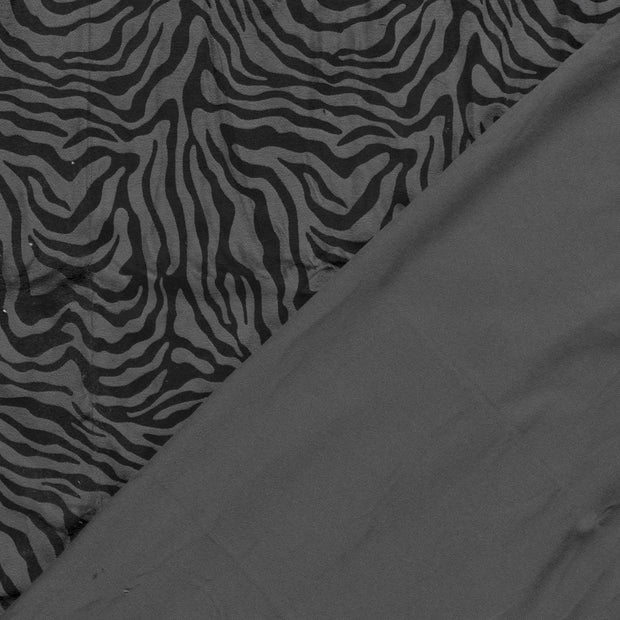 Nicky velours tela Zebras 