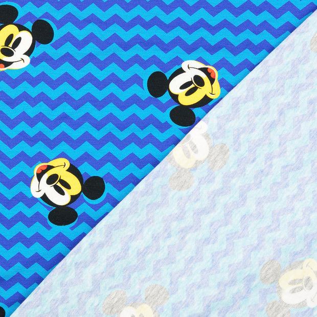 Cotton Jersey fabric Mickey Mouse digital printed 