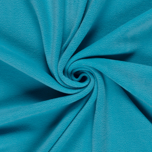 Polar Fleece fabric Aqua brushed 