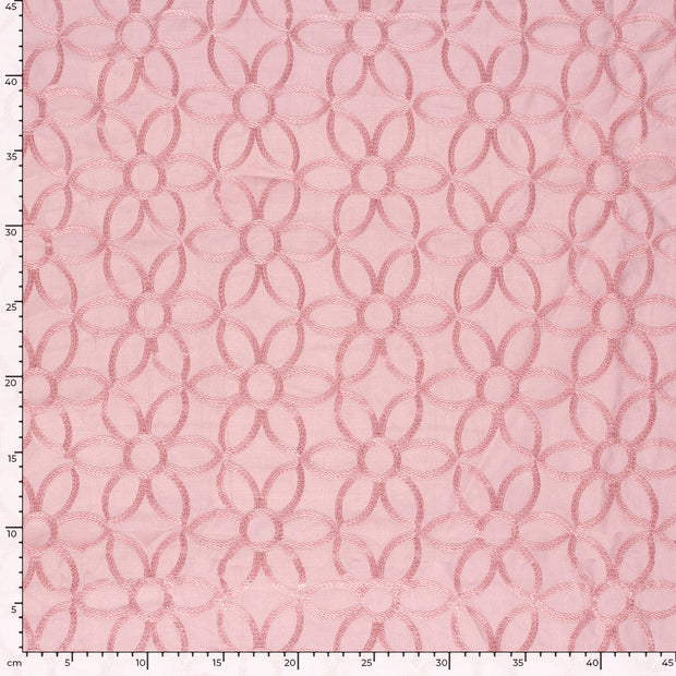  fabric Flowers Light Pink