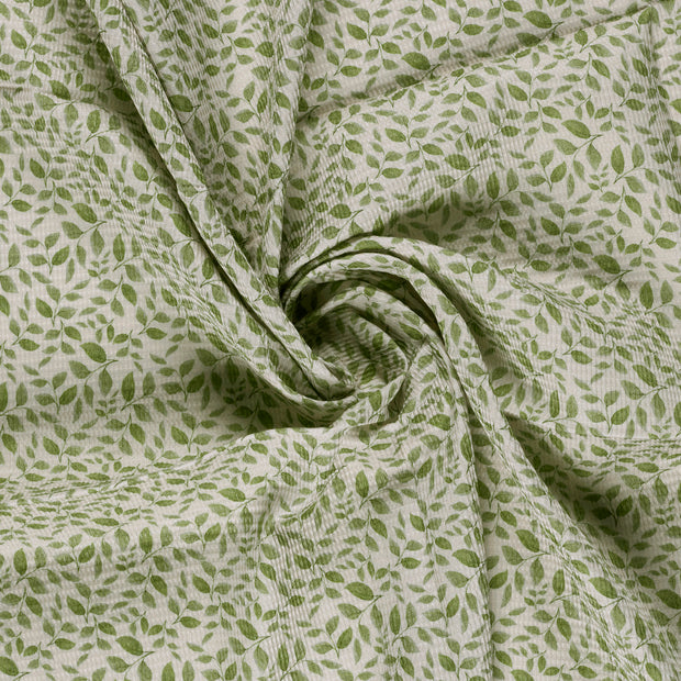 Waffle piqué fabric Mint 
