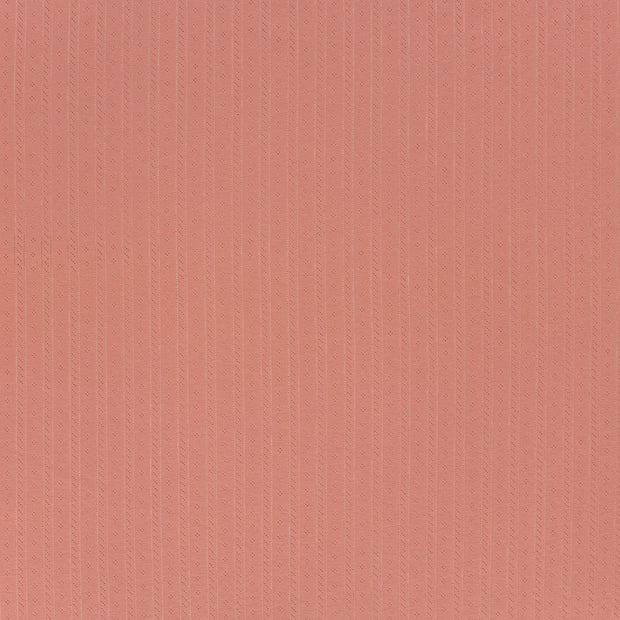 Pointelle tissu Coral doux 