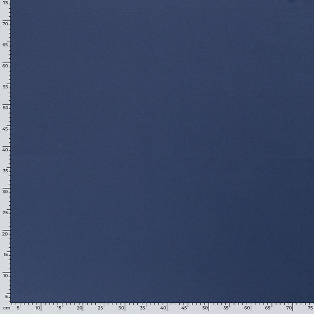 Punta di Roma fabric Unicolour Indigo