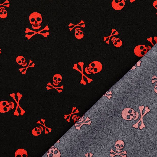 Burlington tela Calaveras estampado 