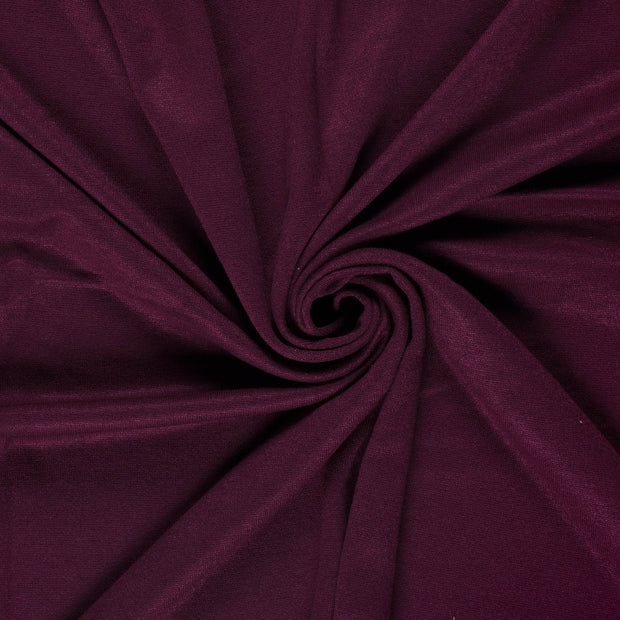 Heavy Knit tissu Bordeaux brossé 