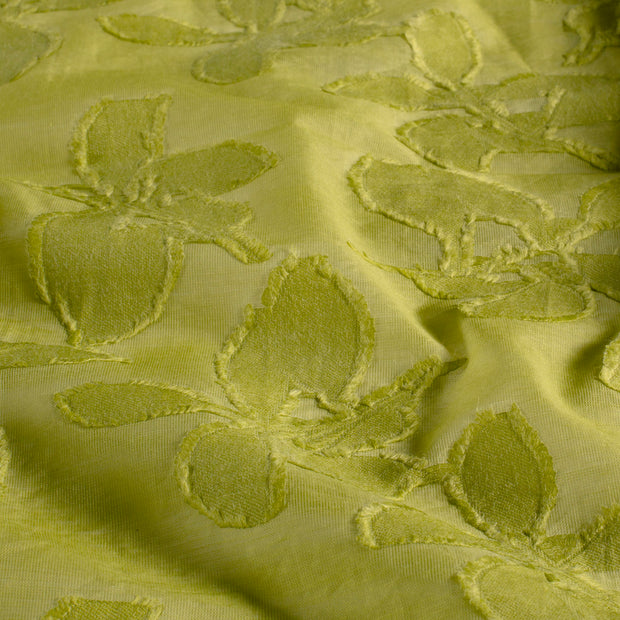  fabric Unicolour Green