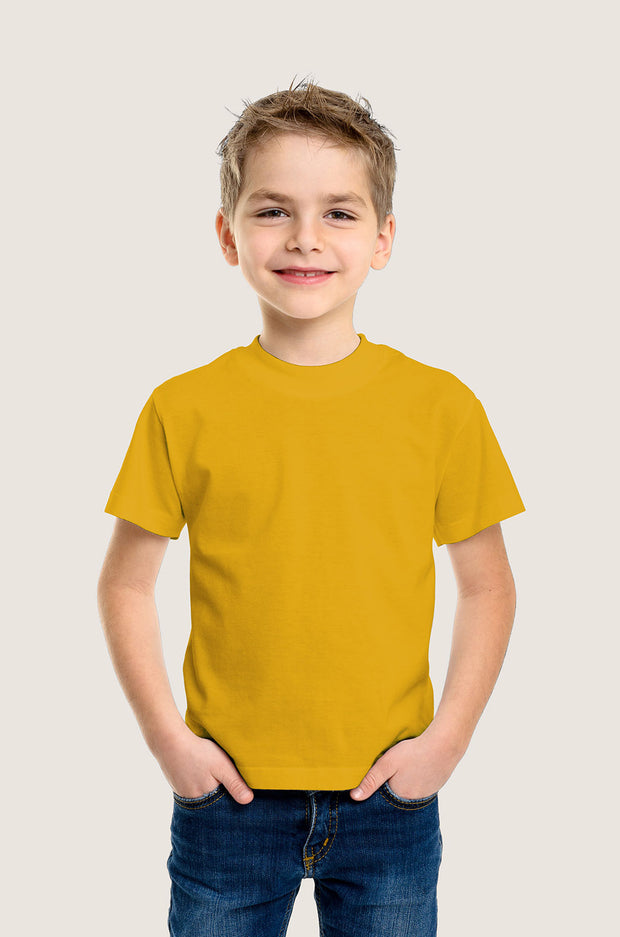Bamboo Jersey fabric Unicolour Oker