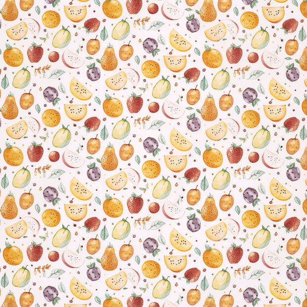 Cotton Poplin fabric White 