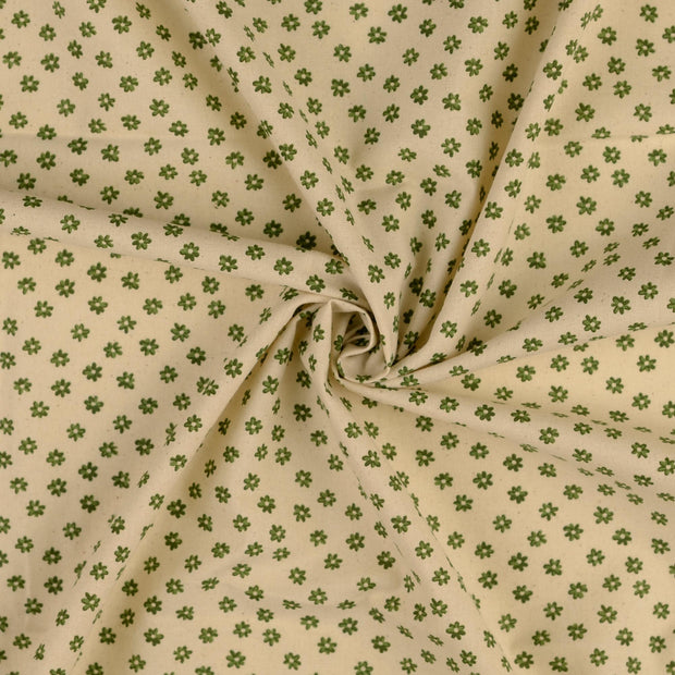 Cretonne fabric Apple Green 