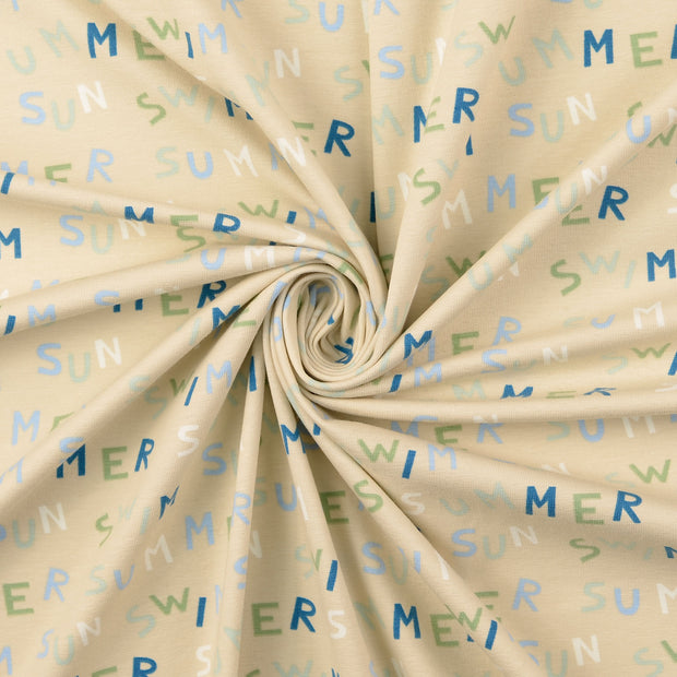 Jersey fabric Nude 