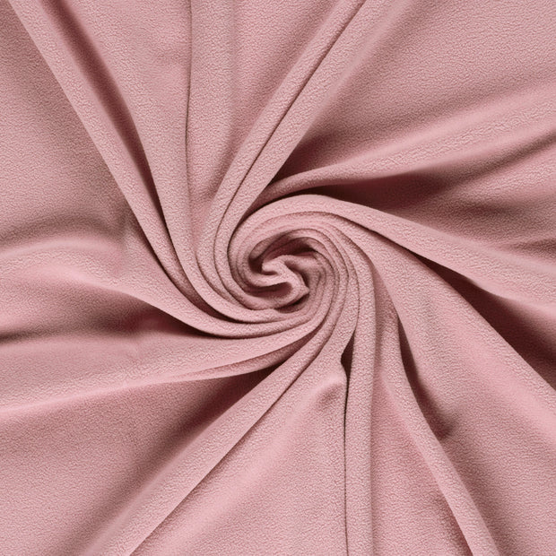 Fleece fabric Old Pink 