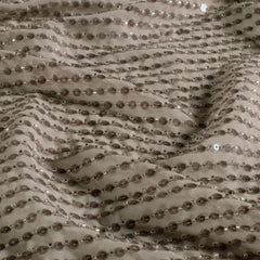 Woven Polyester Paillettes rayures