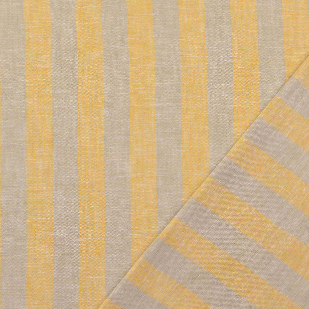 Linen fabric Yellow 