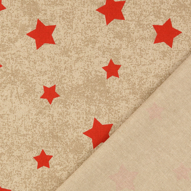 Half Panama fabric Stars 