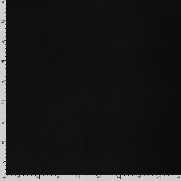 Piqué stof Abstract Zwart