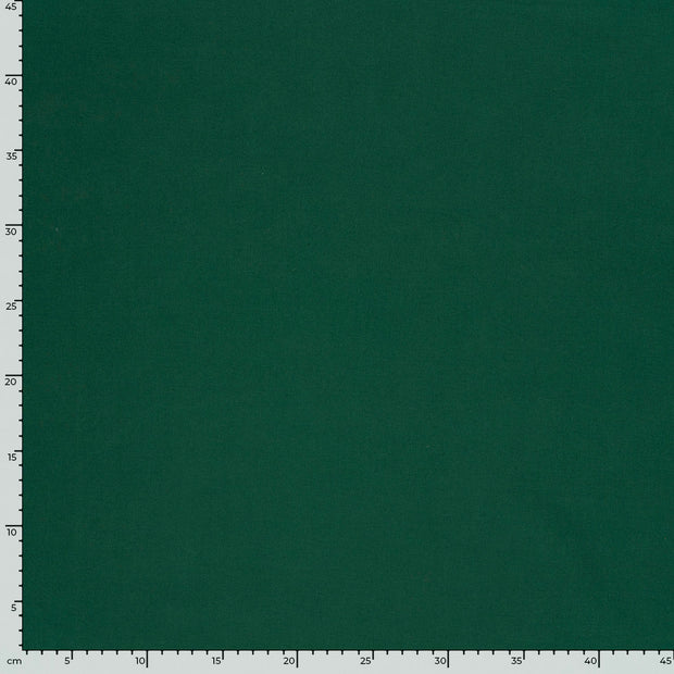 Cretonne Premium tissu Unicolore Vert foncé