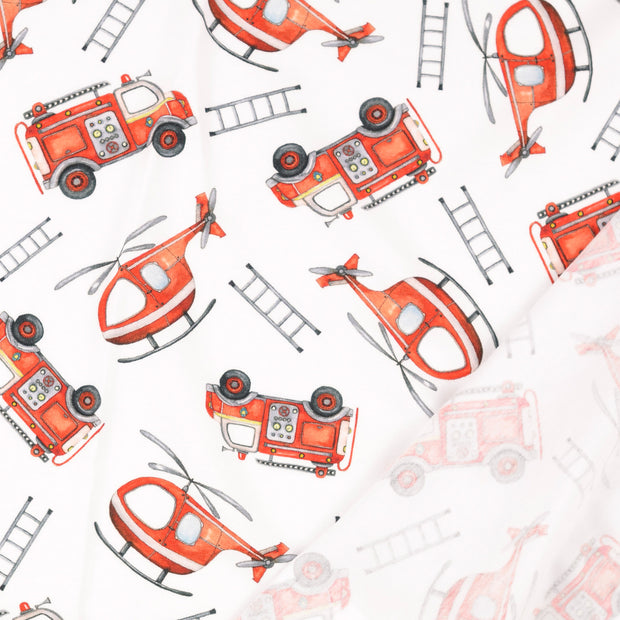 Cotton Jersey fabric digital printed 