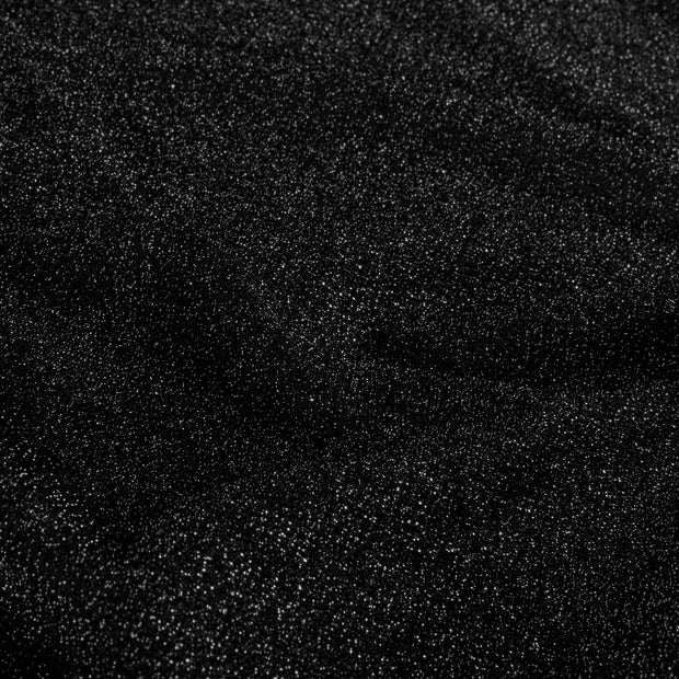 Polyester Jersey fabrik Uni Schwarz