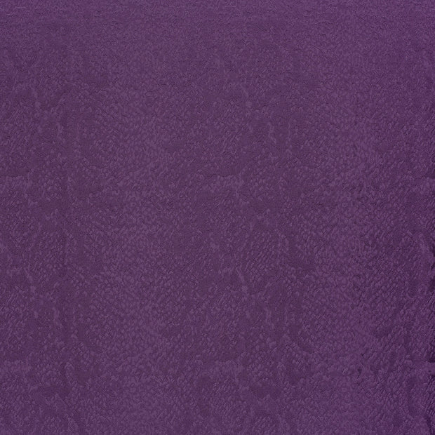 Satin Jacquard fabric Purple slightly shiny 