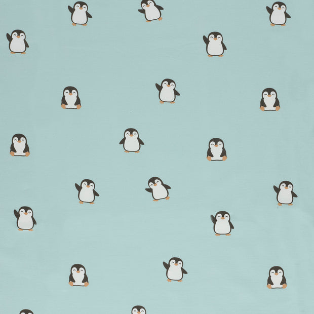 French Terry fabric Baby Blue matte 
