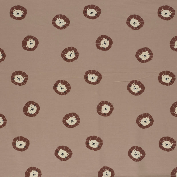 Jersey fabric Camel soft 