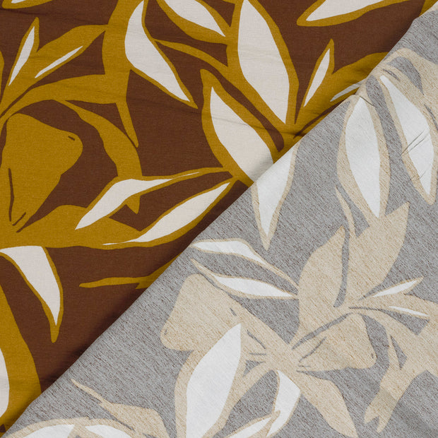 Viscose Nylon Crepe tela Flores estampado 