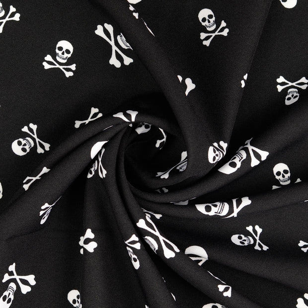 Power Stretch fabric White printed 