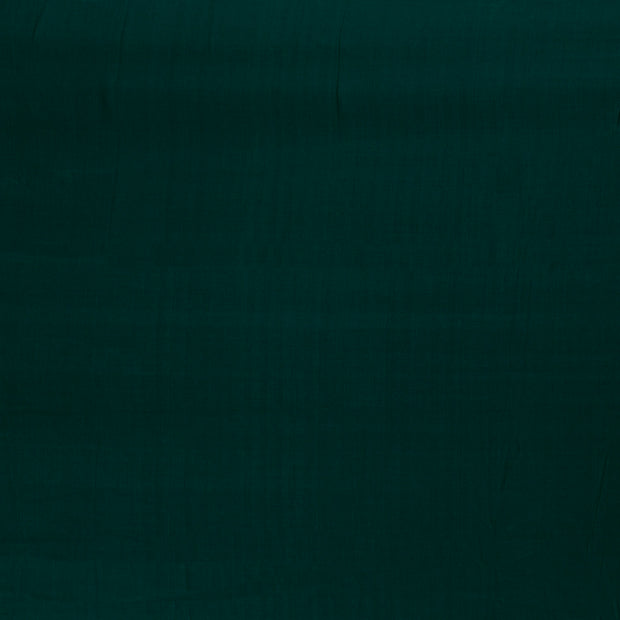 Viscose Satin fabrik Petrol leicht glänzend 