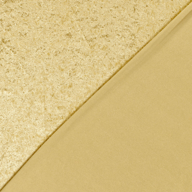 Velours fabric Unicolour crushed 