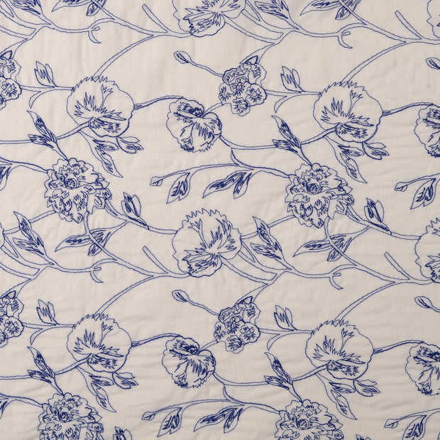 Cotton Poplin fabric Flowers 