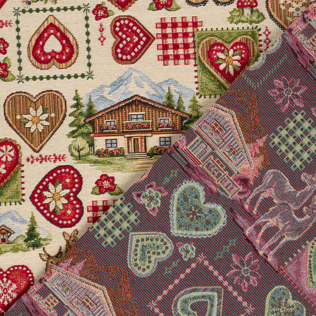 Gobelin stof Bergen jacquard 