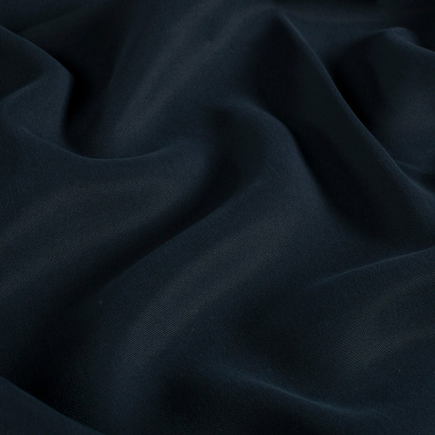 Viscose Twill fabric Unicolour Indigo