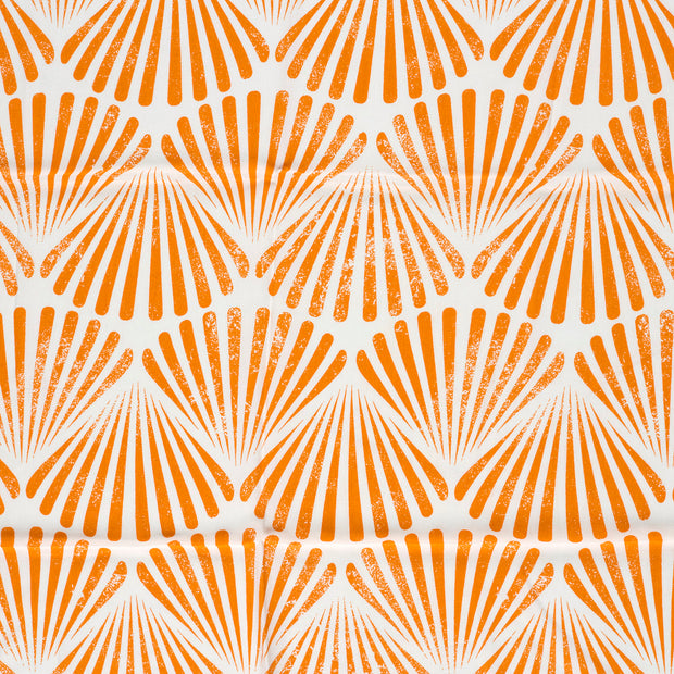 Bamboo Poplin fabric Orange matte 