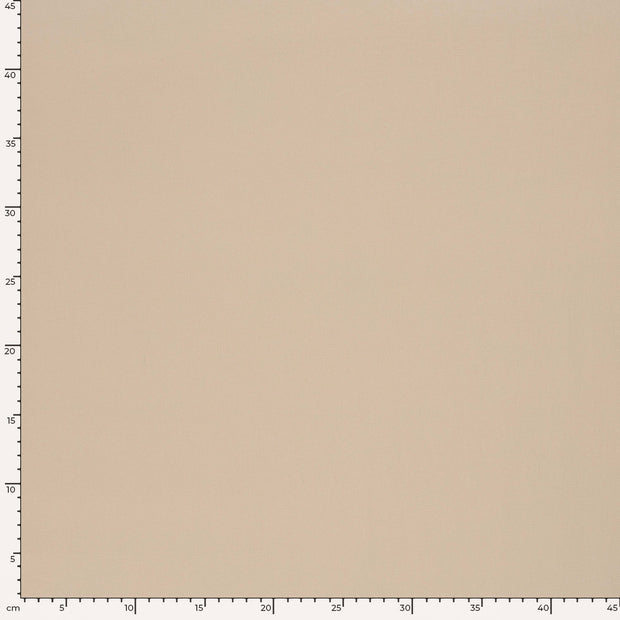 Twill Stretch tela Unicolor Beis