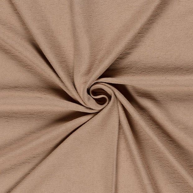 Terry Crepé tela Nude 